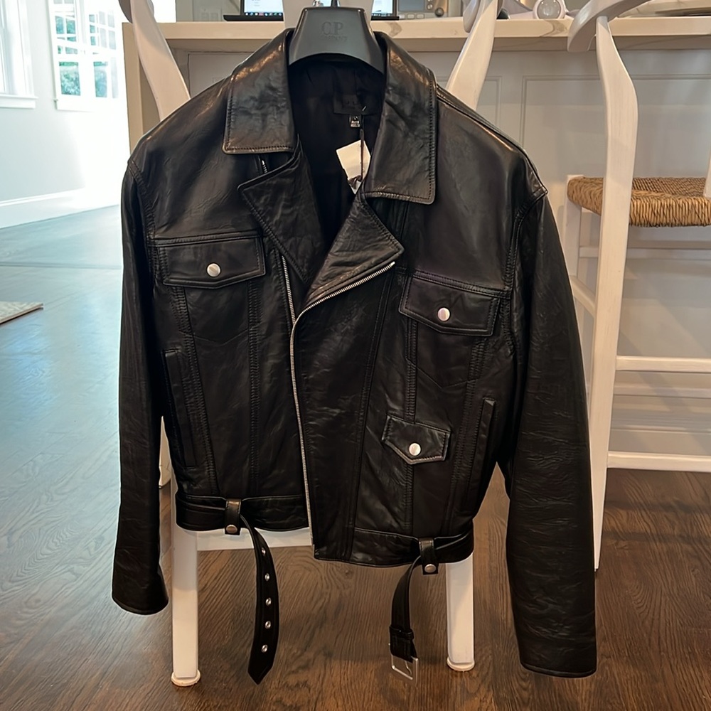 NWT Nili Lotan Lenny Leather Jacket